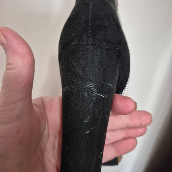 Tri-colour Faux Suede Booties - Picture 7 of 14